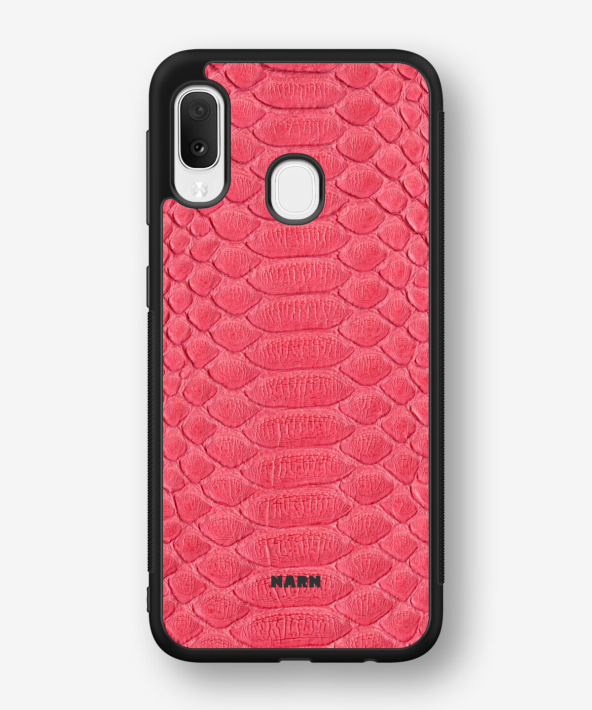 Samsung Galaxy A20e Hard Case – Pink Snake - View 1
