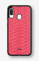 Samsung Galaxy A20e Hard Case – Pink Snake - View 1