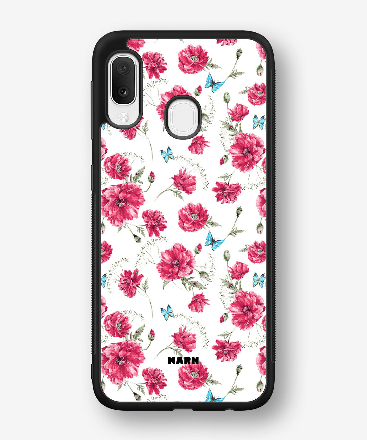 Samsung Galaxy A20e Hard Case – Poppies in Bloom - View 1