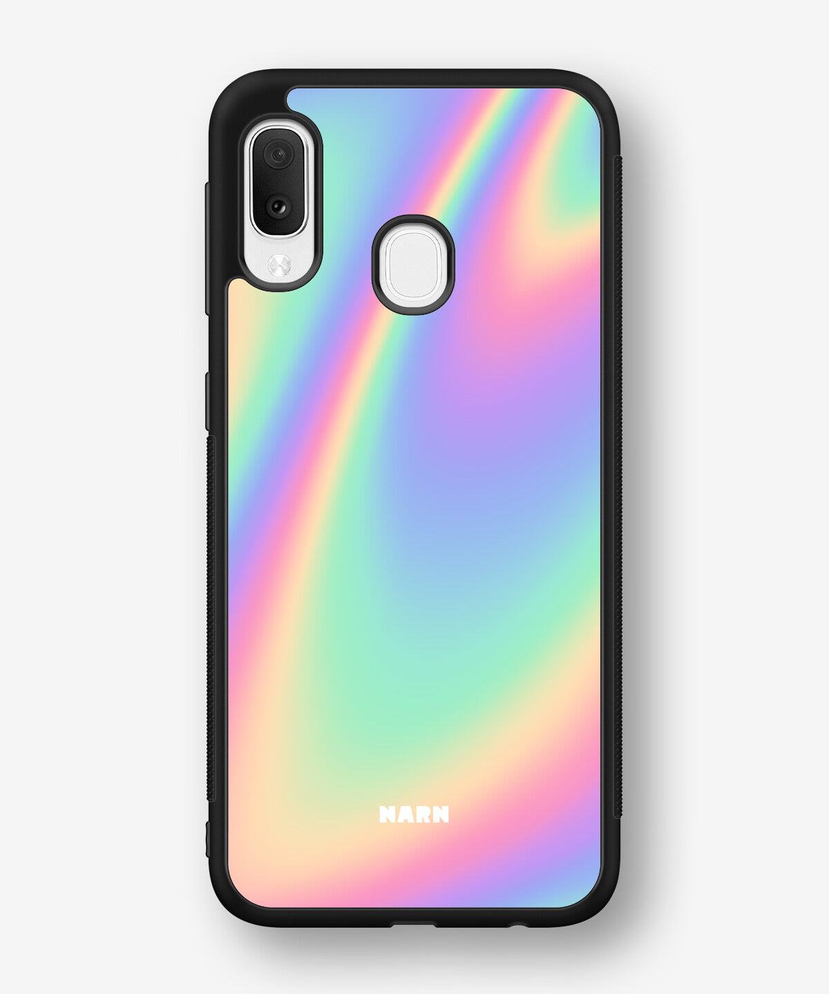Samsung Galaxy A20e Hard Case – Rainbow Haze - View 1