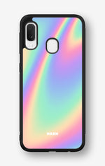 Samsung Galaxy A20e Hard Case – Rainbow Haze - View 1