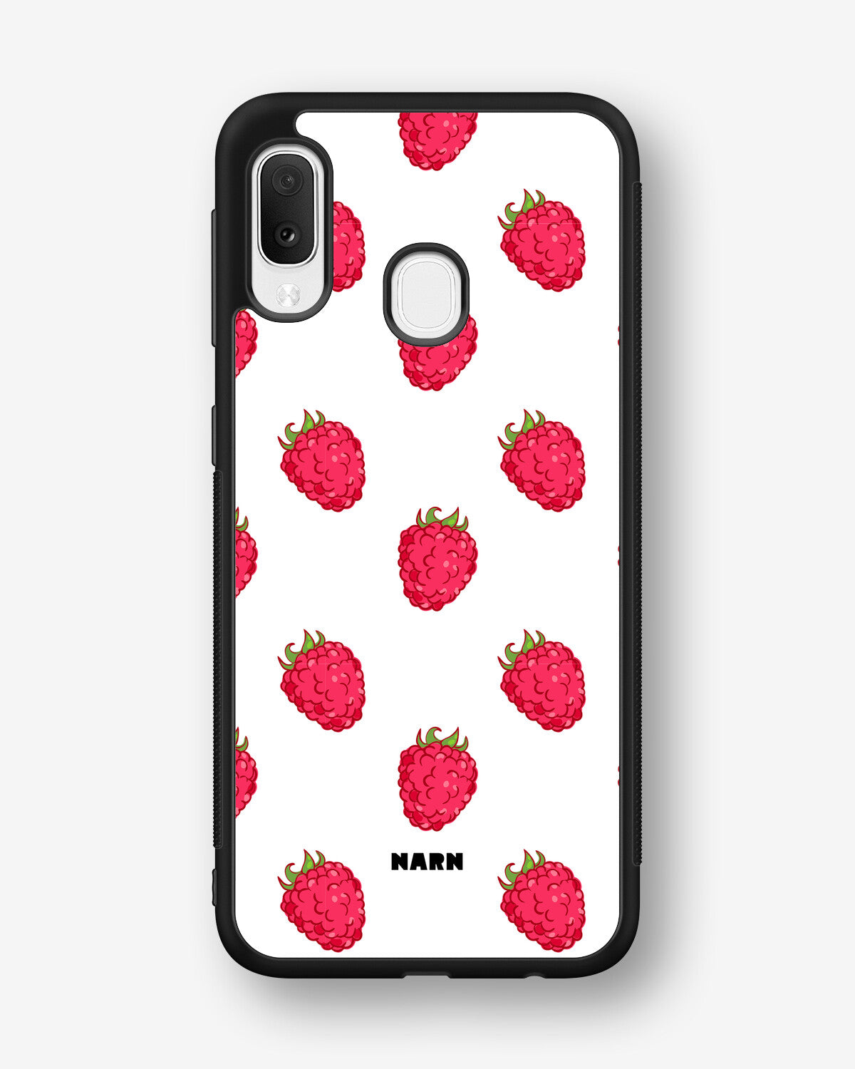 Samsung Galaxy A20e Hard Case – Raspberry Bliss - View 1