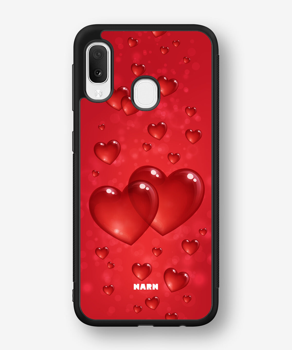 Samsung Galaxy A20e Hard Case – Red Romance - View 1