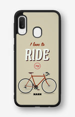 Samsung Galaxy A20e Hard Case – Ride My Bicycle - View 1