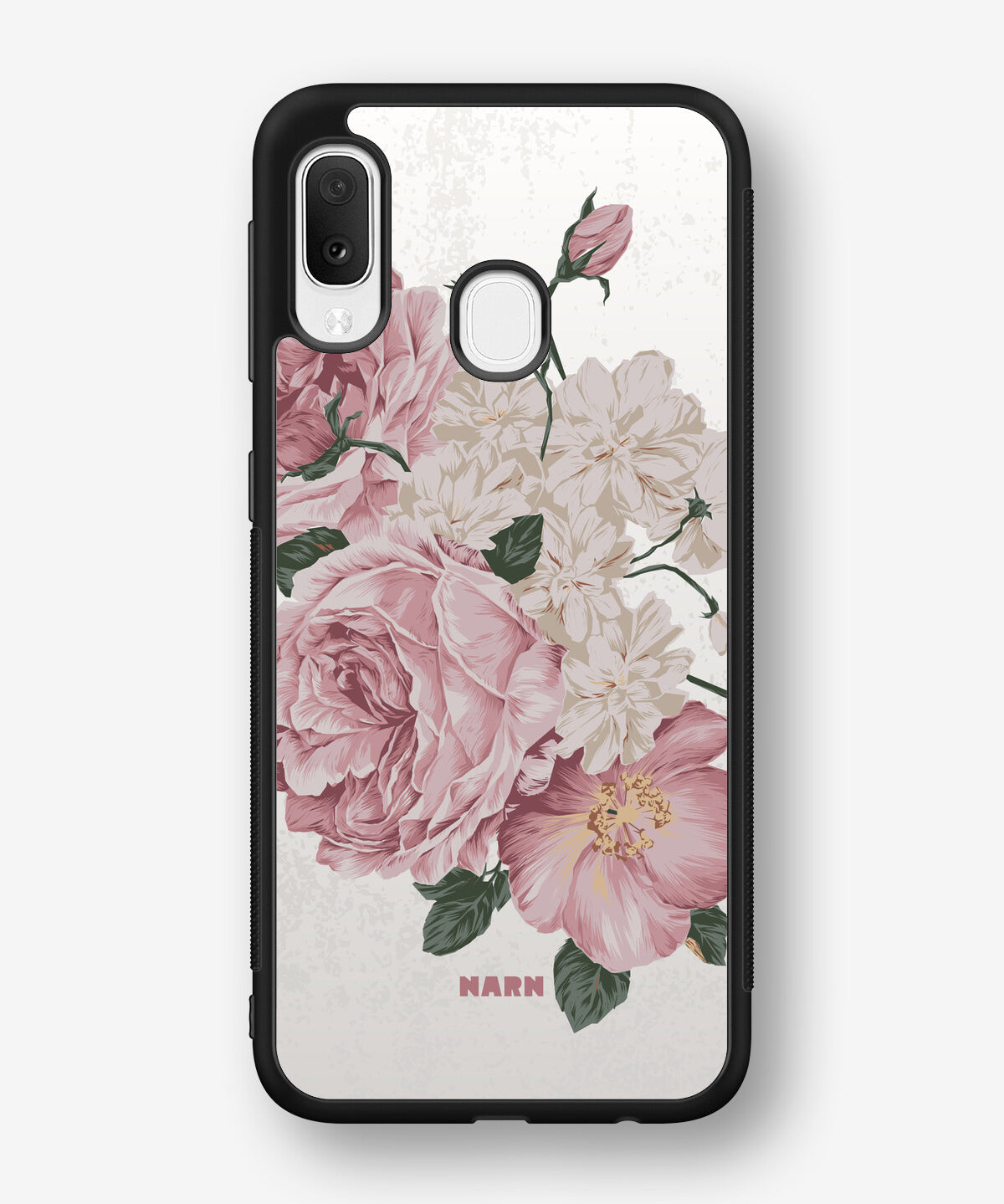 Samsung Galaxy A20e Hard Case – Roses - View 1