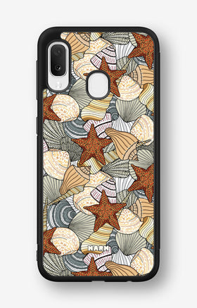 Samsung Galaxy A20e Hard Case – Sea Shells - View 1
