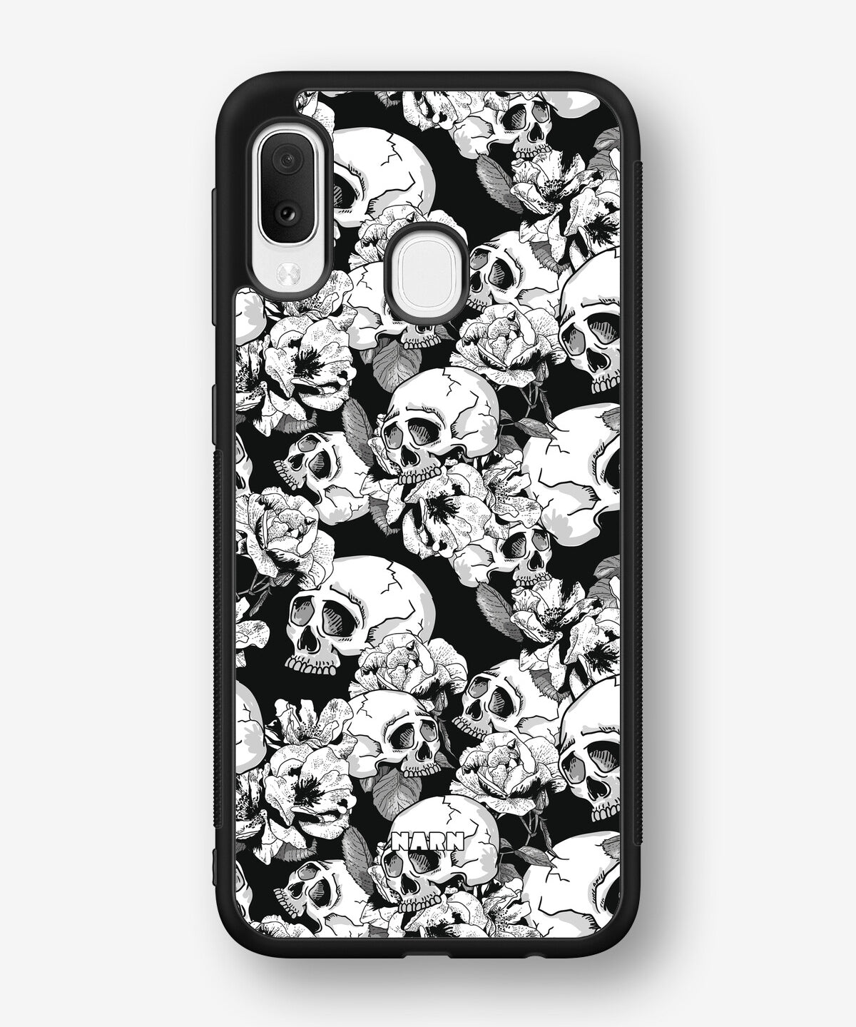 Samsung Galaxy A20e Hard Case – Skull Garden - View 1