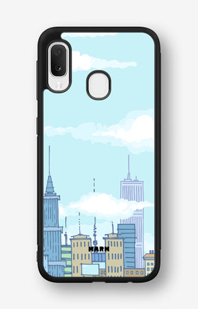 Samsung Galaxy A20e Hard Case – Skyline - View 1