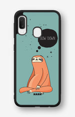 Samsung Galaxy A20e Hard Case – Slow Down Sloth - View 1