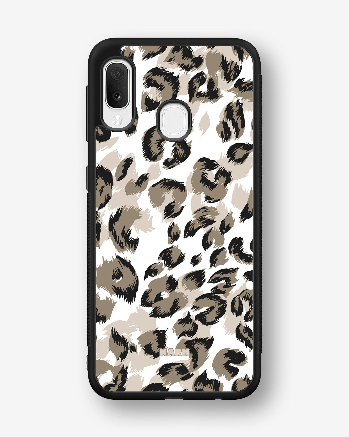 Samsung Galaxy A20e Hard Case – Snow Leopard - View 1
