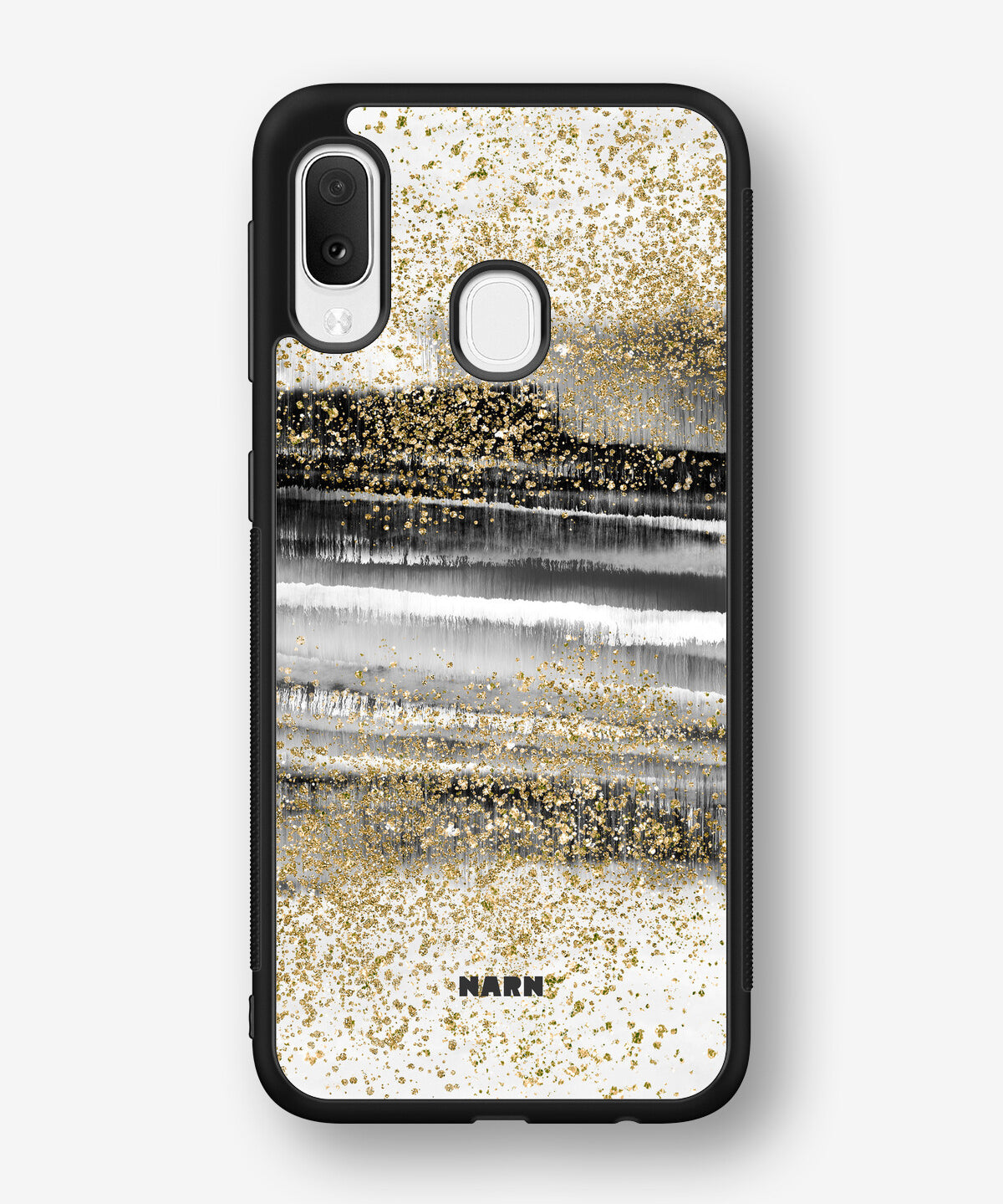Samsung Galaxy A20e Hard Case – Sparkly Tie Dye - View 1