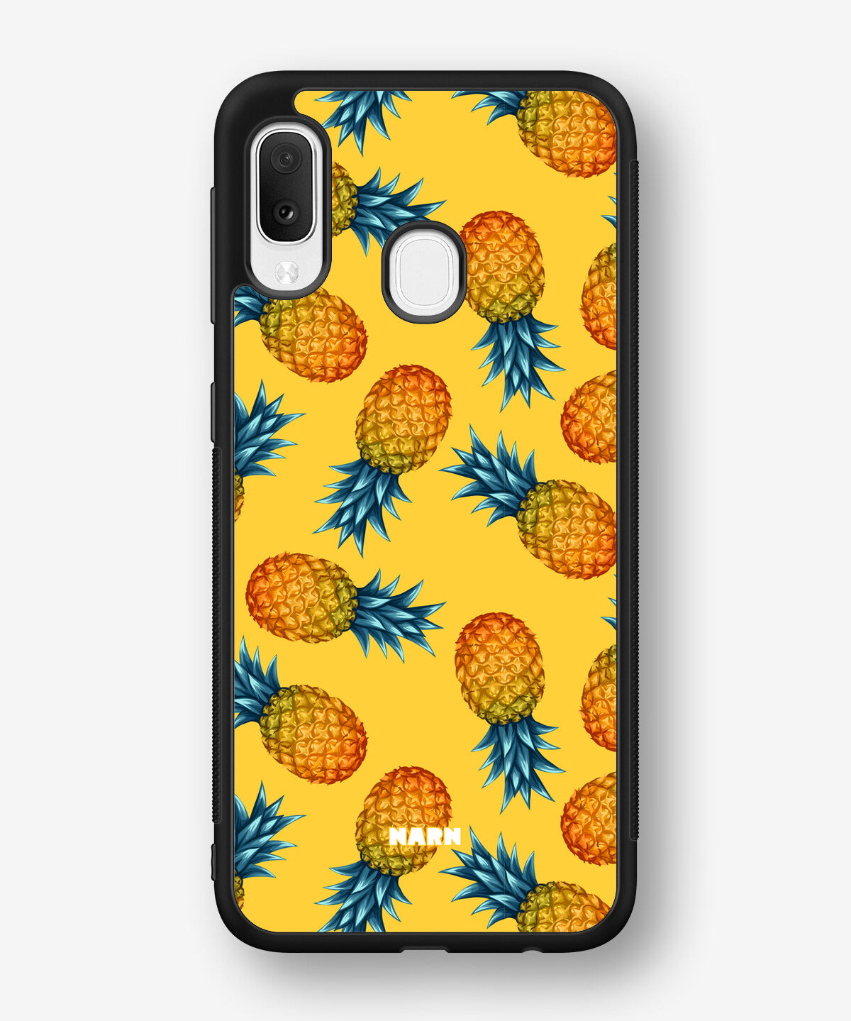Samsung Galaxy A20e Hard Case – Sunny Pineapple - View 1