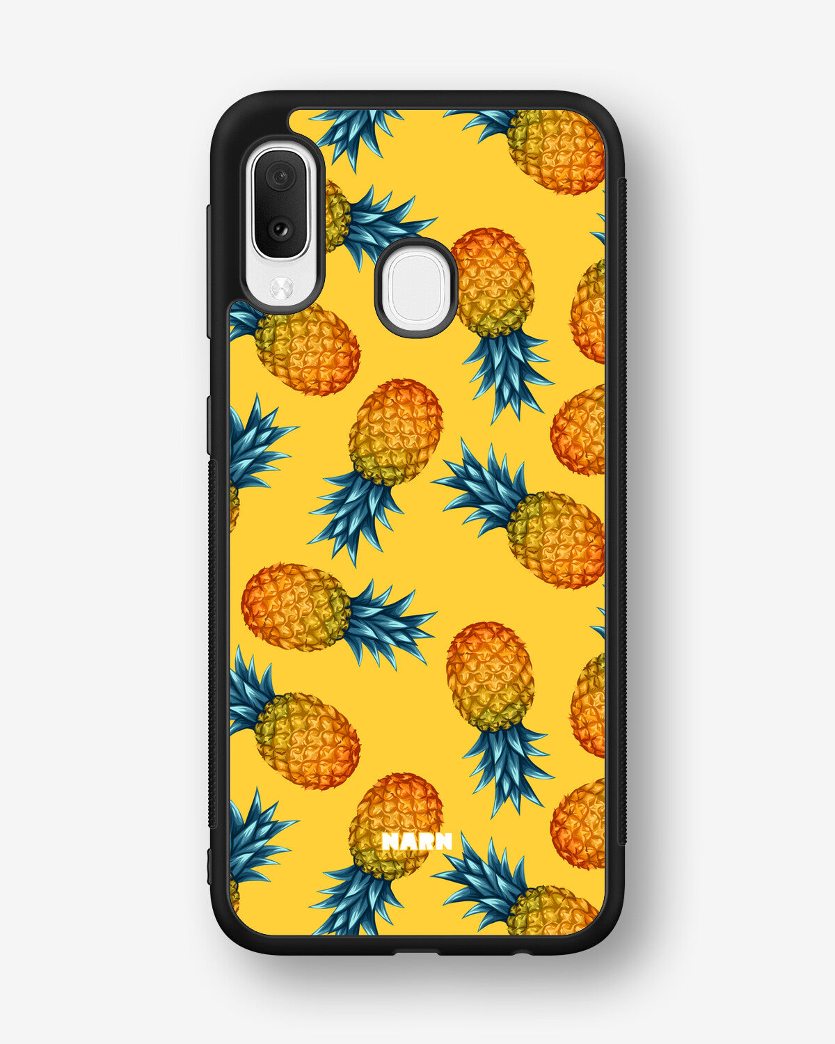 Samsung Galaxy A20e Hard Case – Sunny Pineapple - View 1