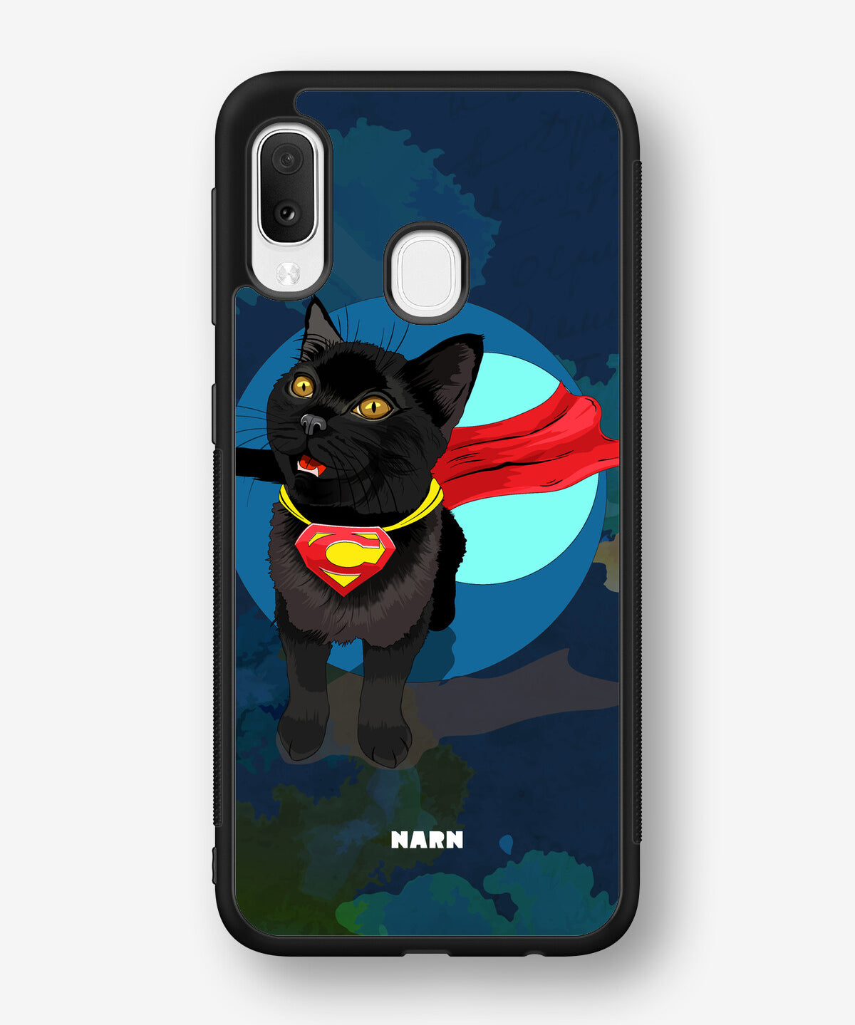 Samsung Galaxy A20e Hard Case – Super Cat - View 1