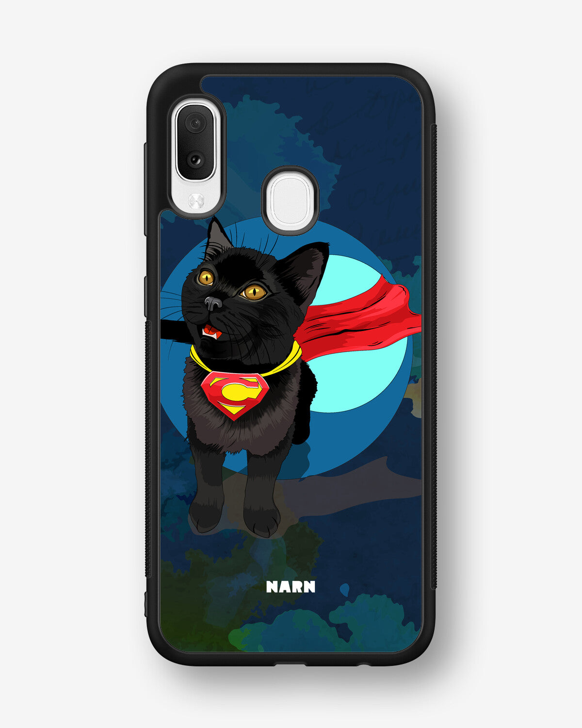 Samsung Galaxy A20e Hard Case – Super Cat - View 1