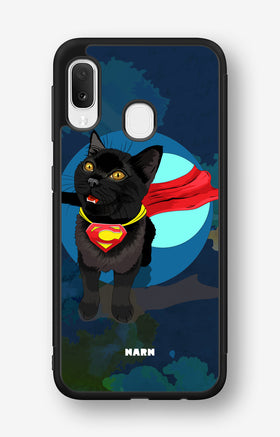 Samsung Galaxy A20e Hard Case – Super Cat - View 1
