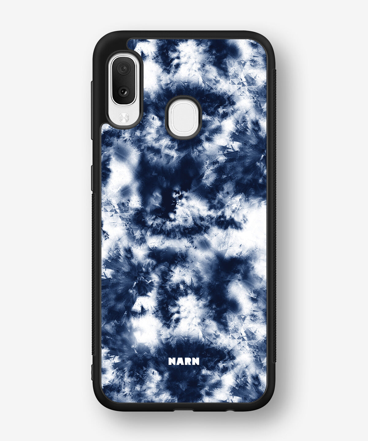 Samsung Galaxy A20e Hard Case – Tie Dye Blue - View 1