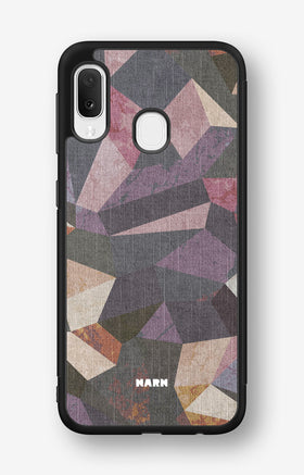 Samsung Galaxy A20e Hard Case – Triangles - View 1