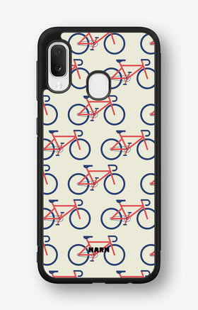 Samsung Galaxy A20e Hard Case – Vintage Bicycle - View 1