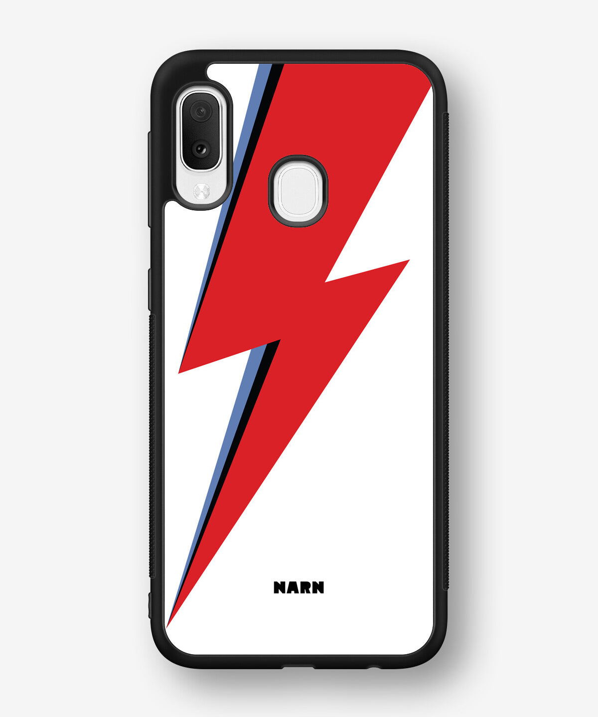 Samsung Galaxy A20e Hard Case – White Bowie  - View 1