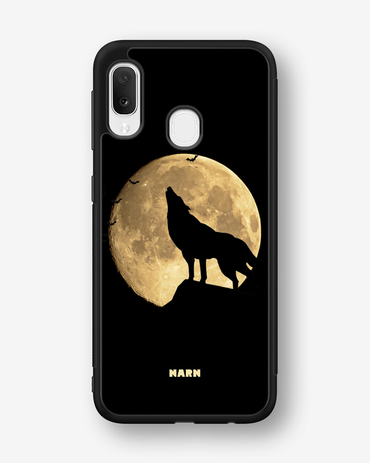 Samsung Galaxy A20e Hard Case – Wolf - View 1