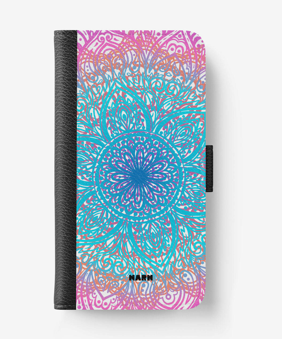 Samsung Galaxy A20e Wallet Case - Pastel Mandala - View 1