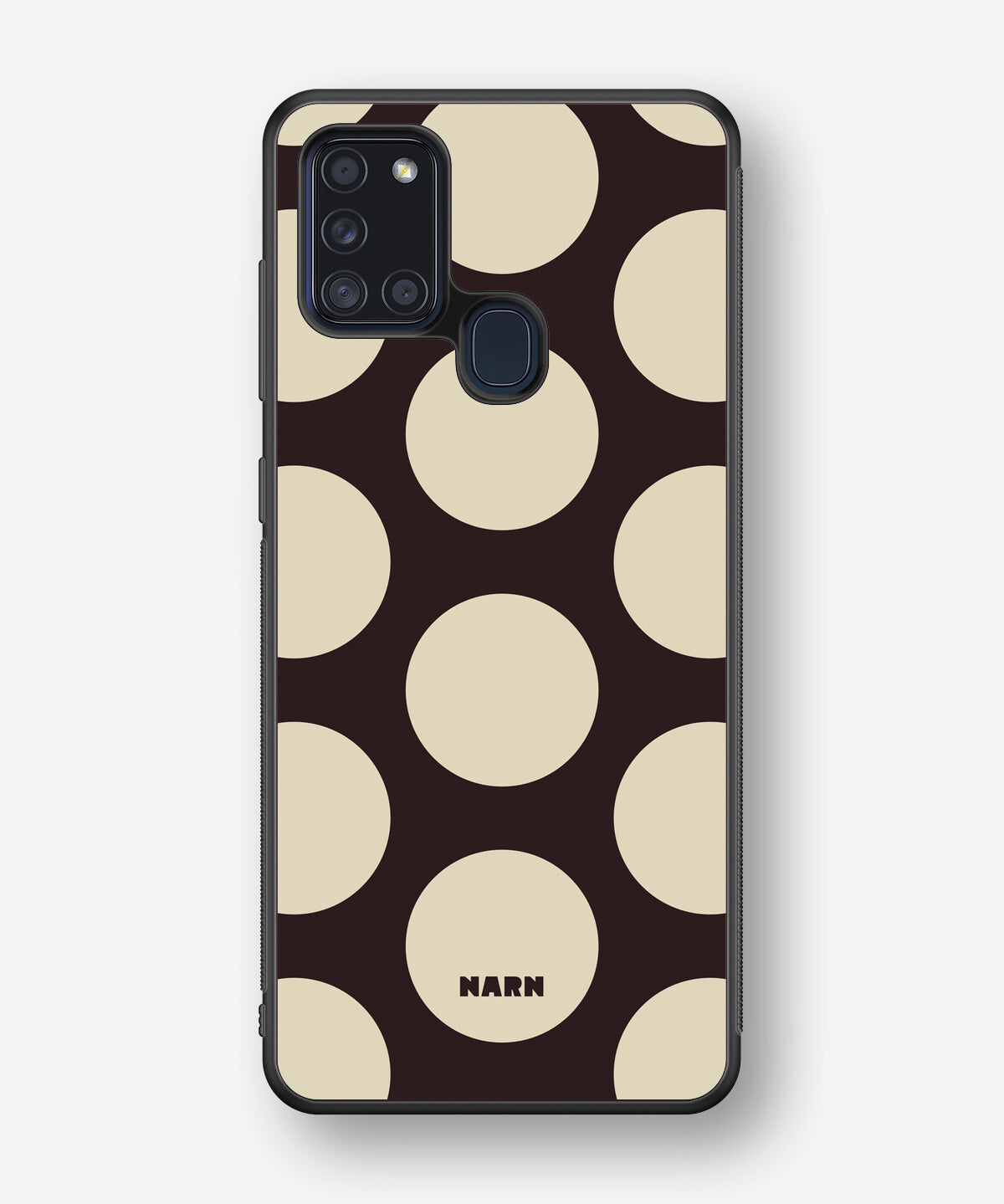 Samsung Galaxy A21s Hard Case – Bold Dots - View 1