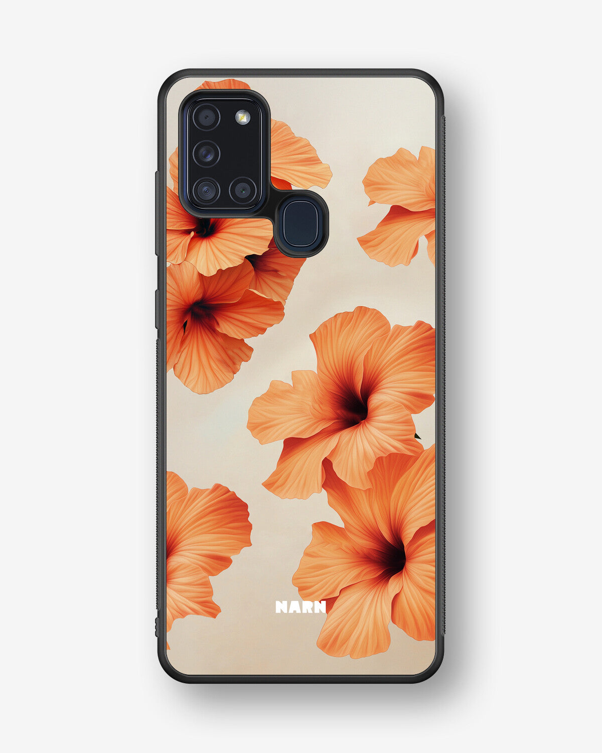Samsung Galaxy A21s Hard Case – Hibiscus Dreams - View 1