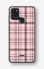 Samsung Galaxy A21s Hard Case – Plaid Skirt - View 1