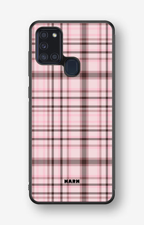 Samsung Galaxy A21s Hard Case – Plaid Skirt - View 1