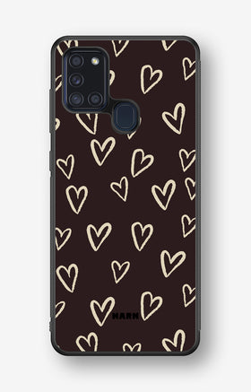 Samsung Galaxy A21s Hard Case – Secret Love - View 1