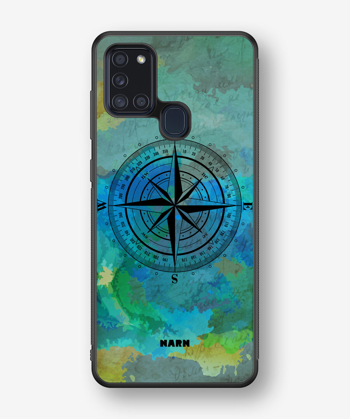 Samsung Galaxy A21s Hard Case – Compass - View 1
