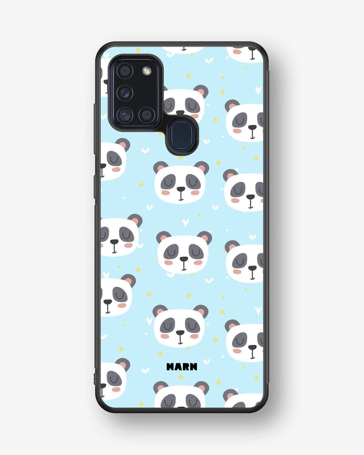 Samsung Galaxy A21s Hard Case – Panda Dreams - View 1