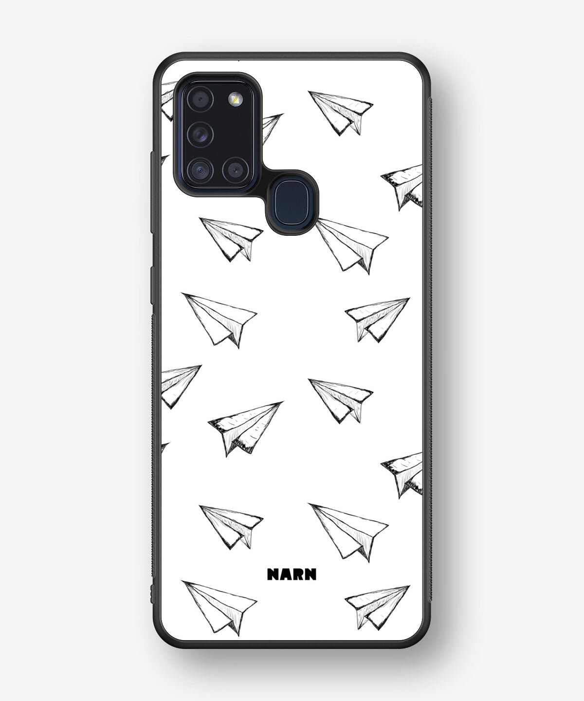 Samsung Galaxy A21s Hard Case – Paper Planes - View 1