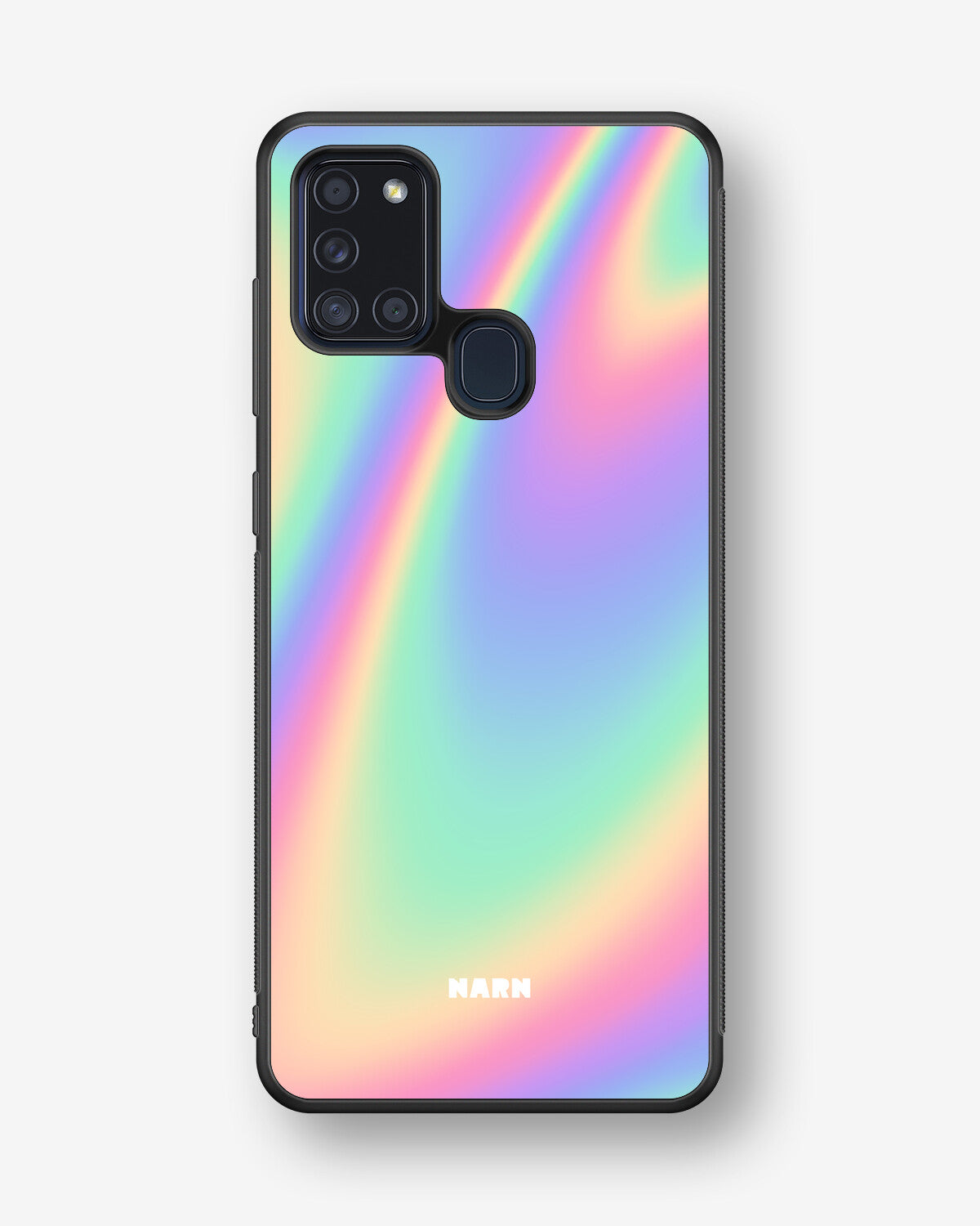 Samsung Galaxy A21s Hard Case – Rainbow Haze - View 1