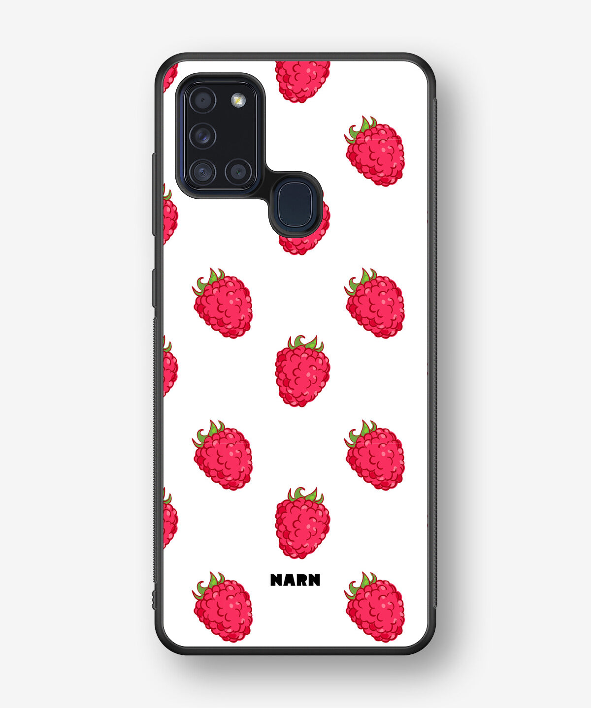 Samsung Galaxy A21s Hard Case – Raspberry Bliss - View 1