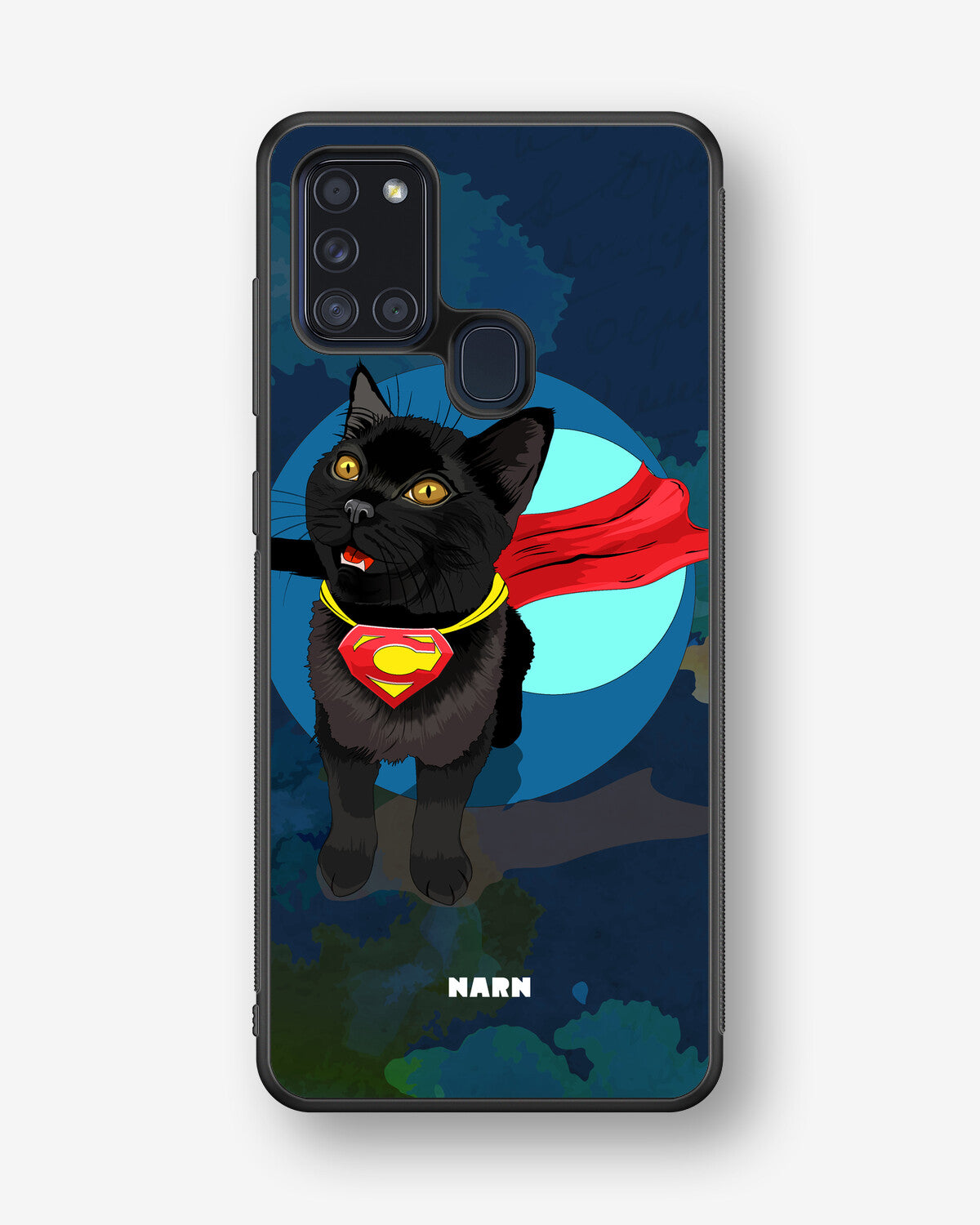 Samsung Galaxy A21s Hard Case – Super Cat - View 1