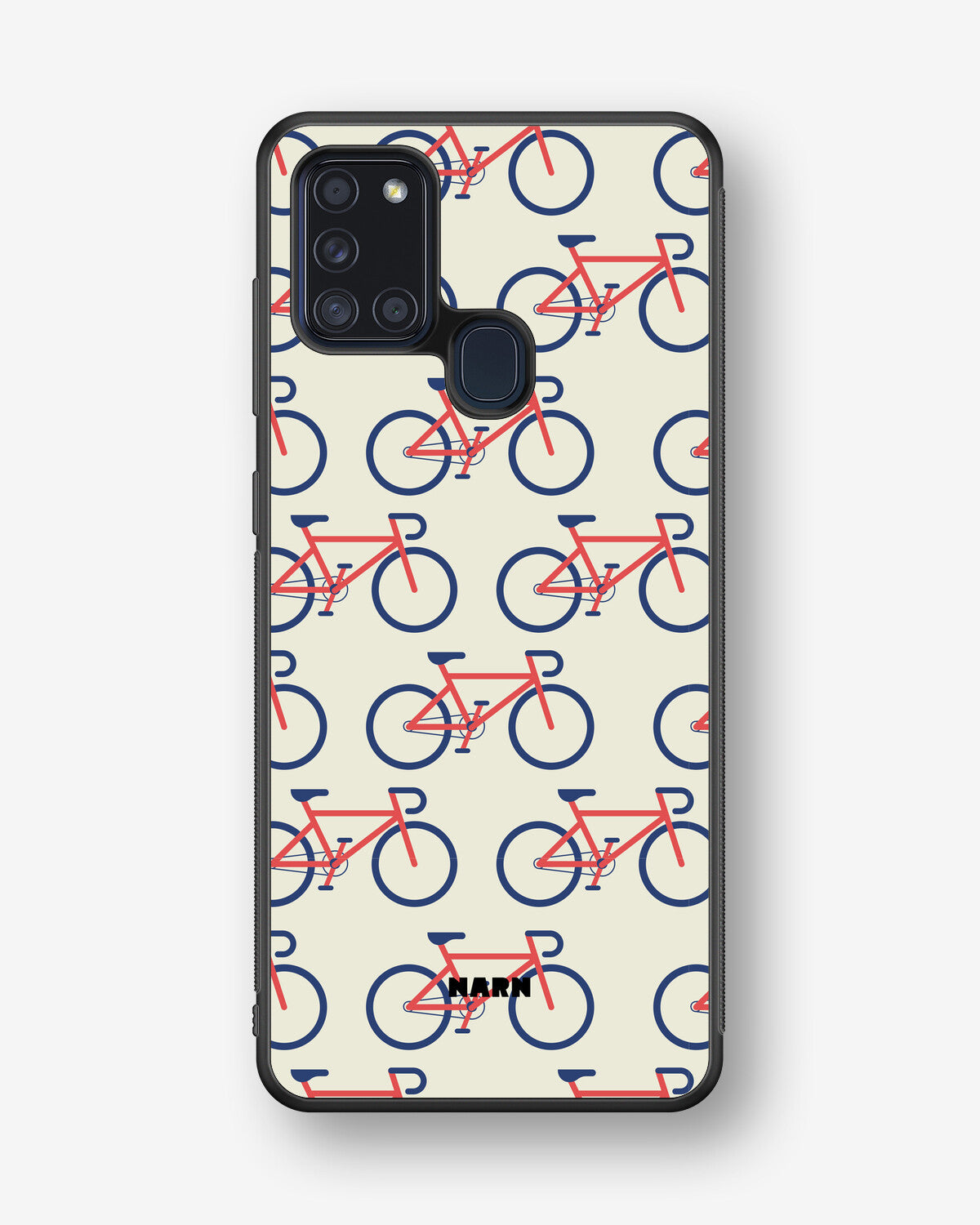 Samsung Galaxy A21s Hard Case – Vintage Bicycle - View 1