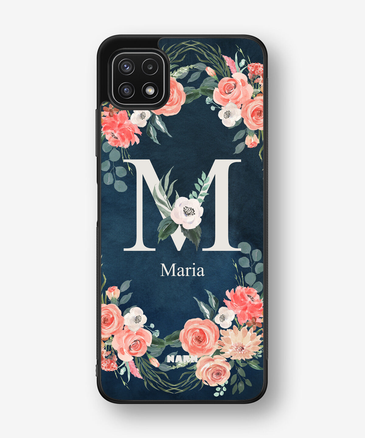 Samsung Galaxy A22 4G Hard Case – Custom - Floral - View 1