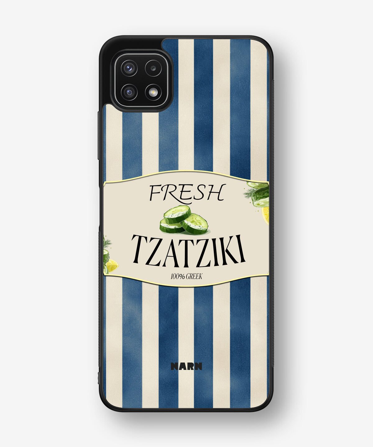 Samsung Galaxy A22 4G Hard Case – Greek Blues - View 1
