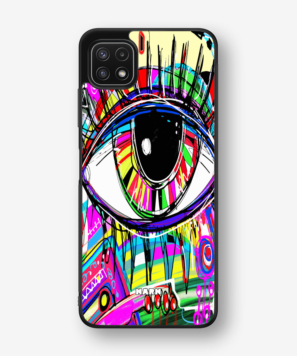 Samsung Galaxy A22 4G Hard Case – Abstract Eye - View 1