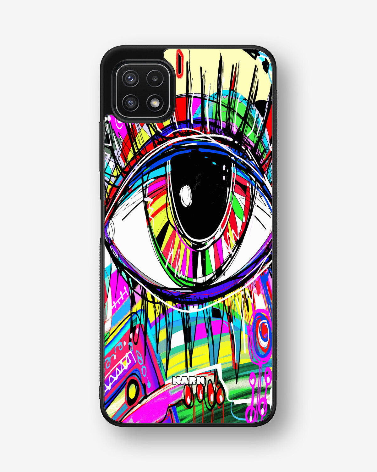 Samsung Galaxy A22 4G Hard Case – Abstract Eye - View 1