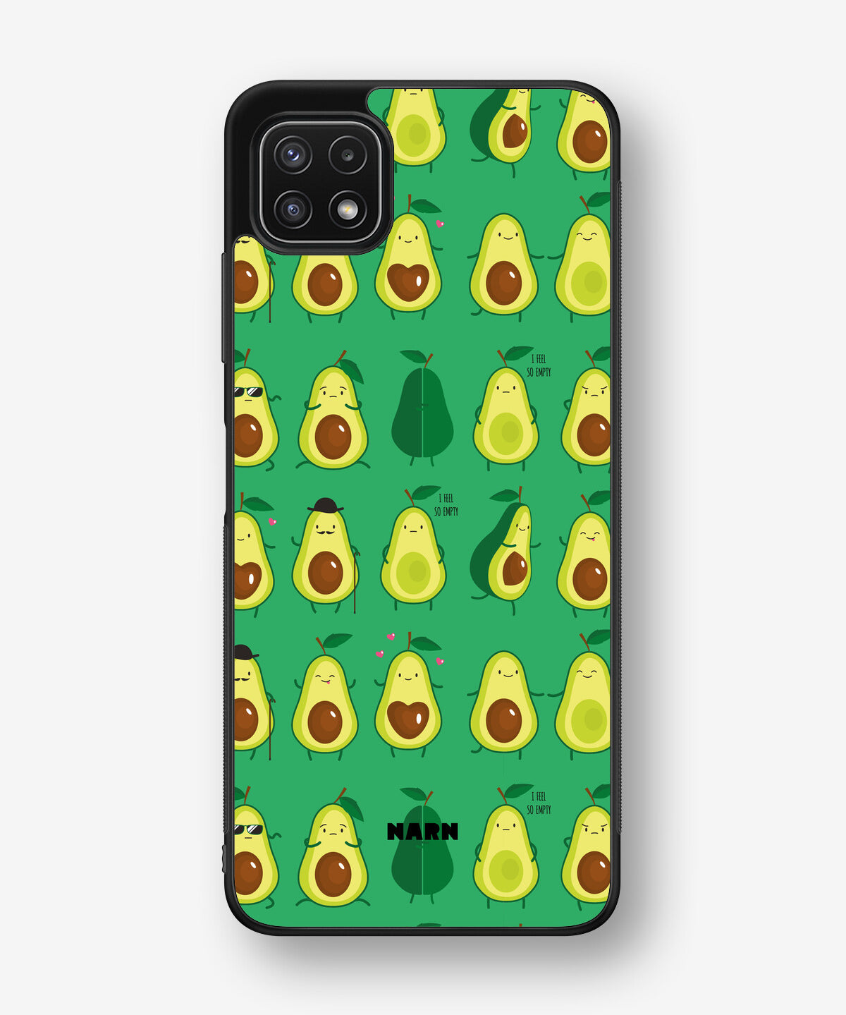 Samsung Galaxy A22 4G Hard Case – Avocado Mood - View 1