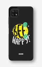 Samsung Galaxy A22 4G Hard Case – BEE Happy - View 1