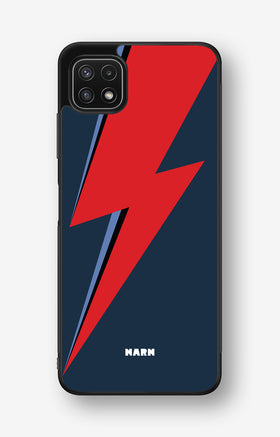 Samsung Galaxy A22 4G Hard Case – Blue Bowie - View 1