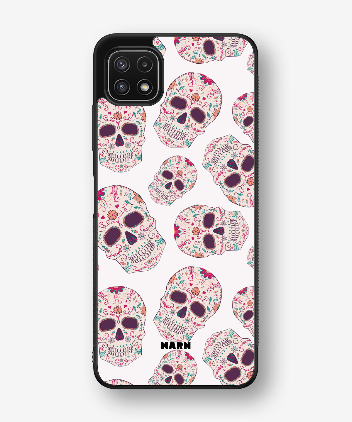 Samsung Galaxy A22 4G Hard Case – Calavera Skulls - View 1