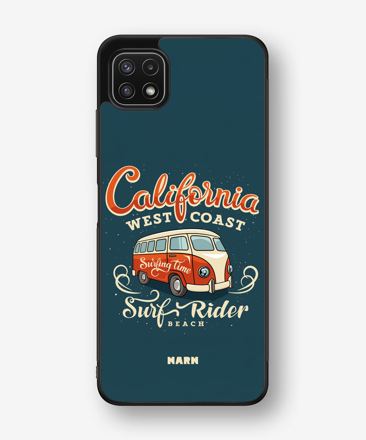 Samsung Galaxy A22 4G Hard Case – California Surf - View 1