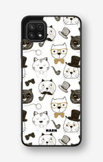 Samsung Galaxy A22 4G Hard Case – Cartoon Cats - View 1