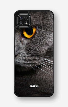 Samsung Galaxy A22 4G Hard Case – Cat's Eye - View 1