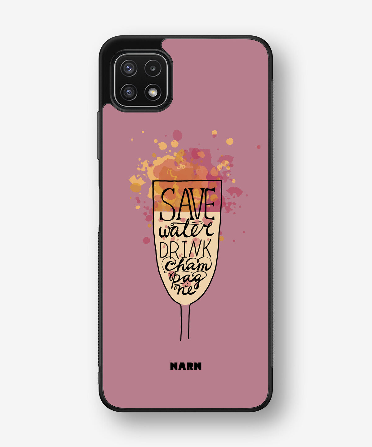 Samsung Galaxy A22 4G Hard Case – Champagne - View 1